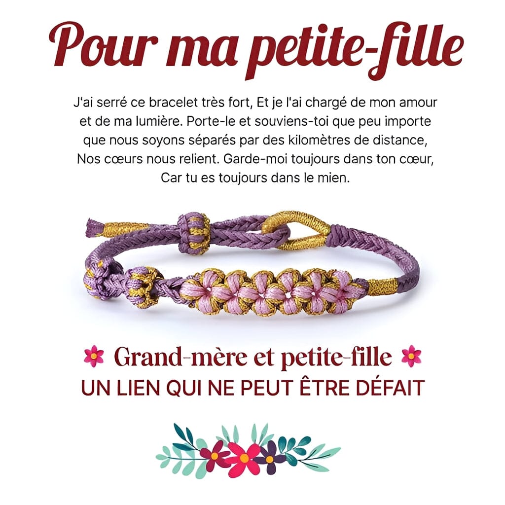 Bracelet I Pour ma fille, éternellement à toi - CHEZ MONIA